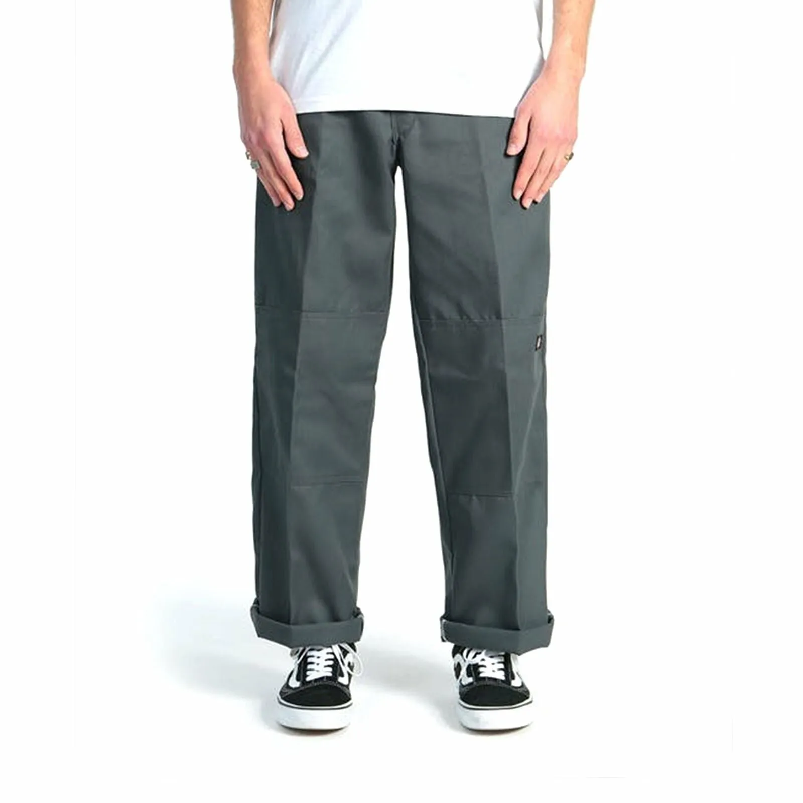85-283 Loose Fit Double-Knee Work Pant Charcoal Mens Pants