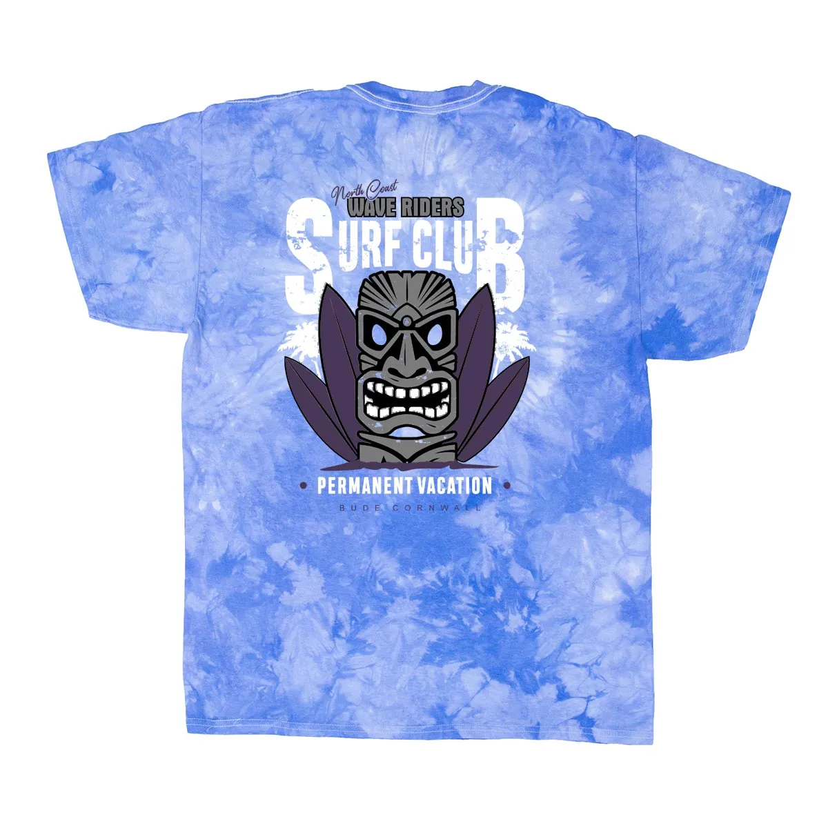 Barrel Rock 'Wave Riders Mask' Scrunch-Dye Tee