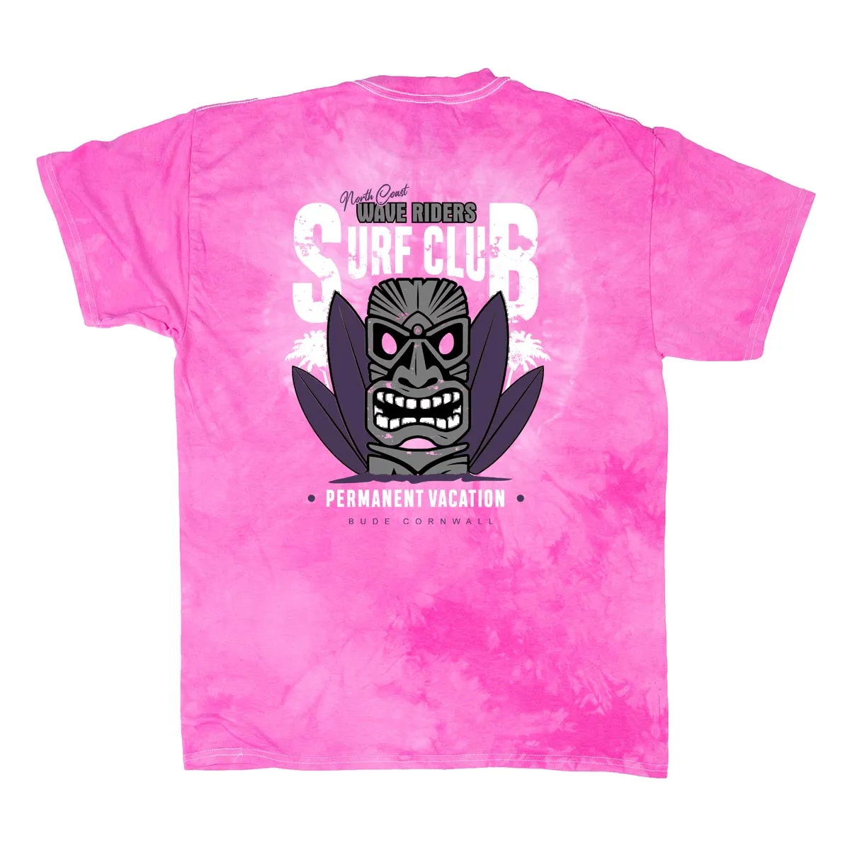 Barrel Rock 'Wave Riders Mask' Scrunch-Dye Tee