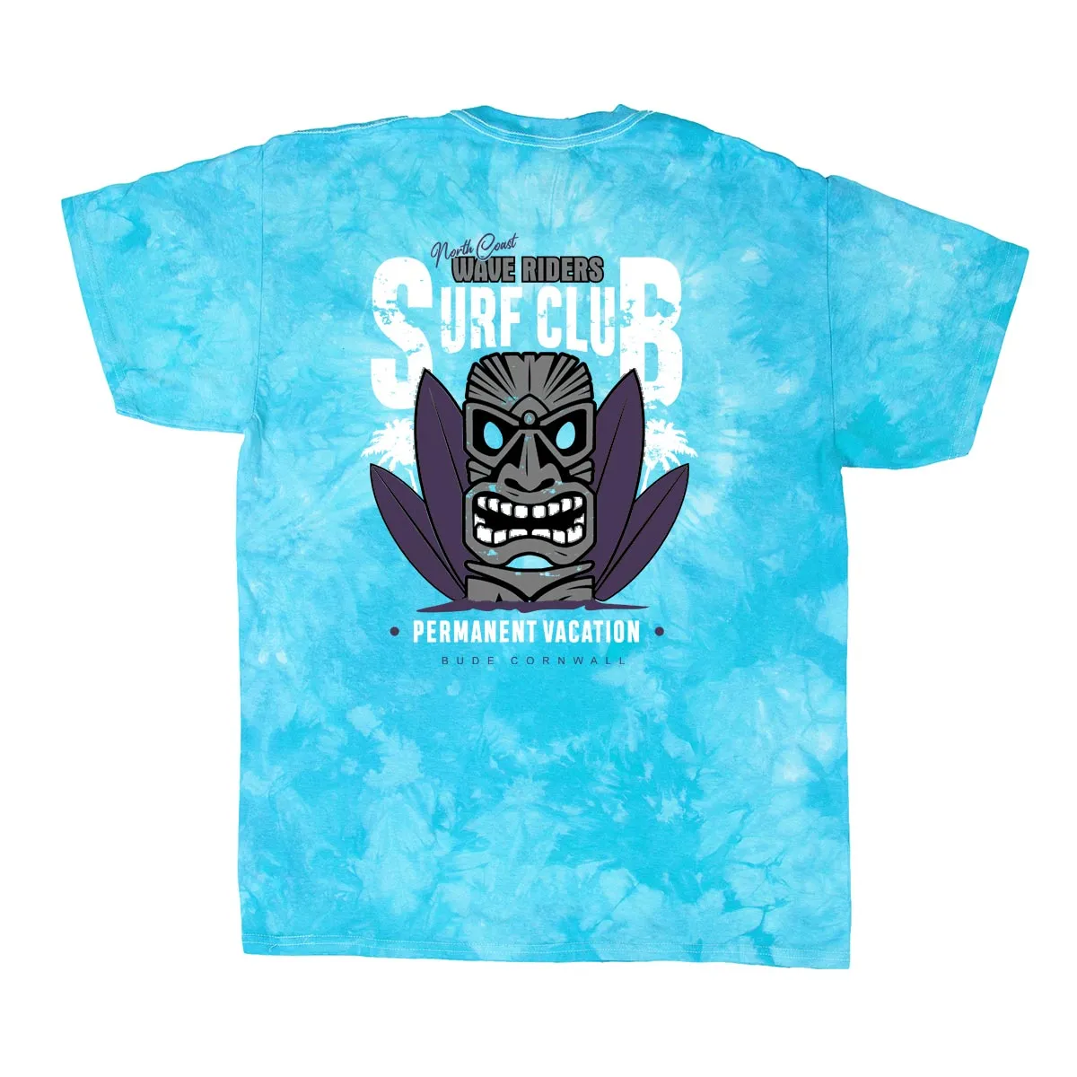 Barrel Rock 'Wave Riders Mask' Scrunch-Dye Tee