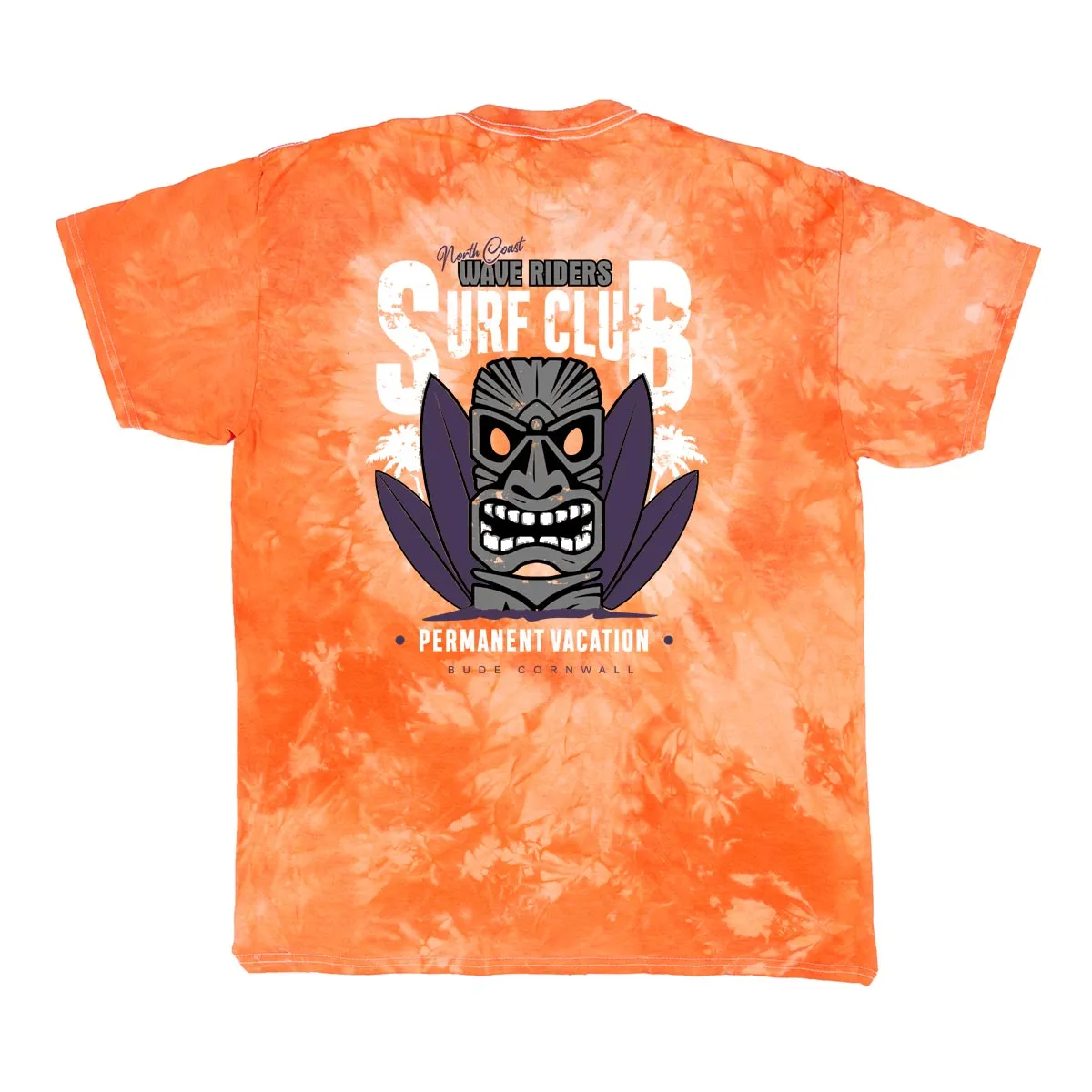 Barrel Rock 'Wave Riders Mask' Scrunch-Dye Tee