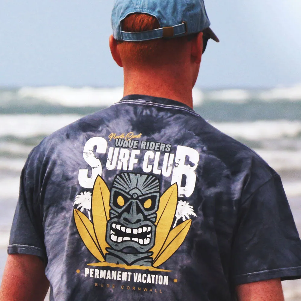 Barrel Rock 'Wave Riders Mask' Scrunch-Dye Tee