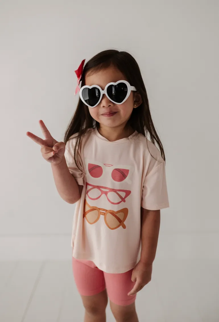 Boxy Tee - Retro Shades