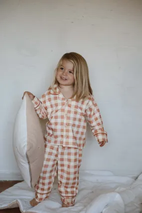 Checkered Pajama Set