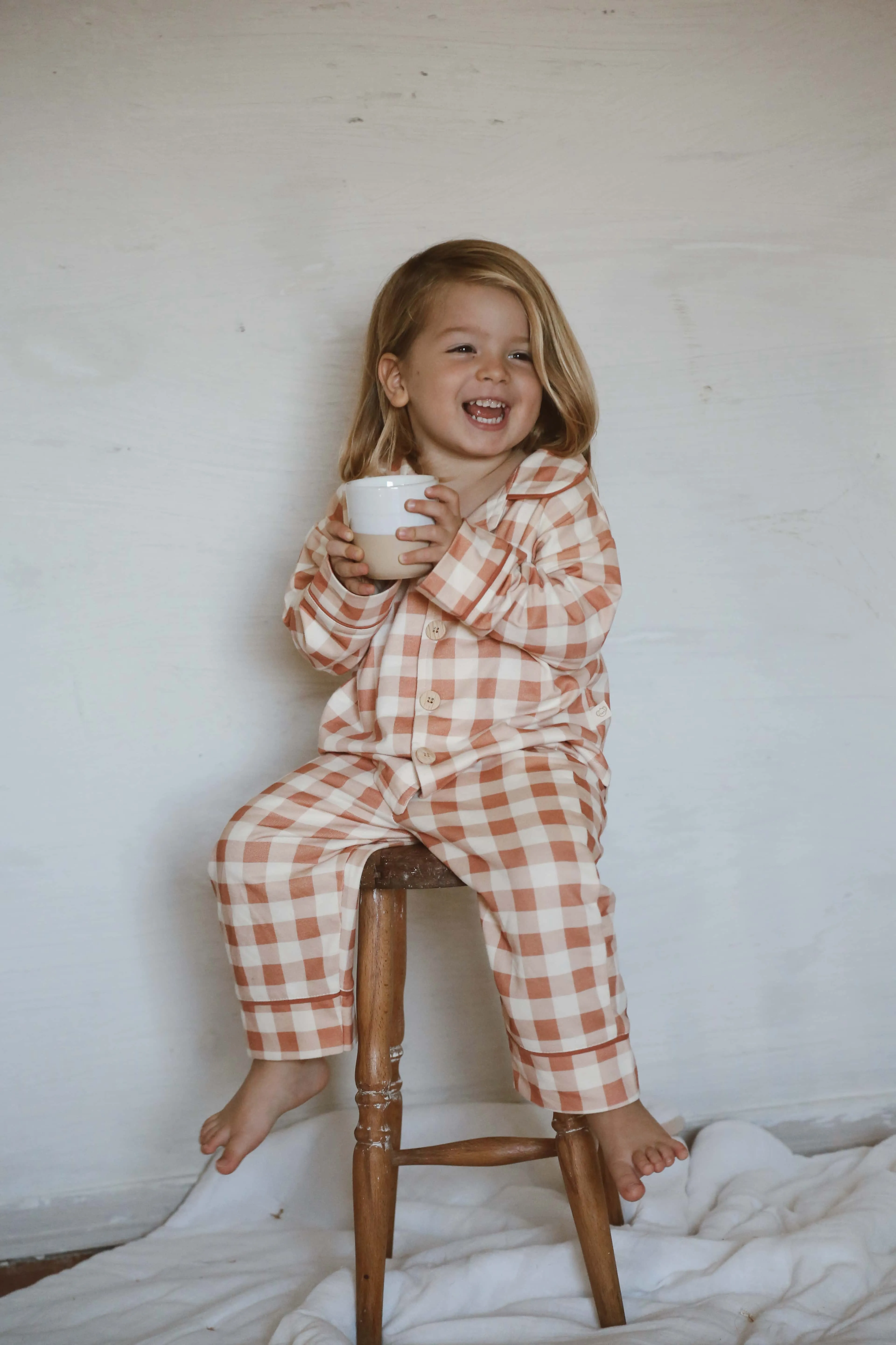 Checkered Pajama Set
