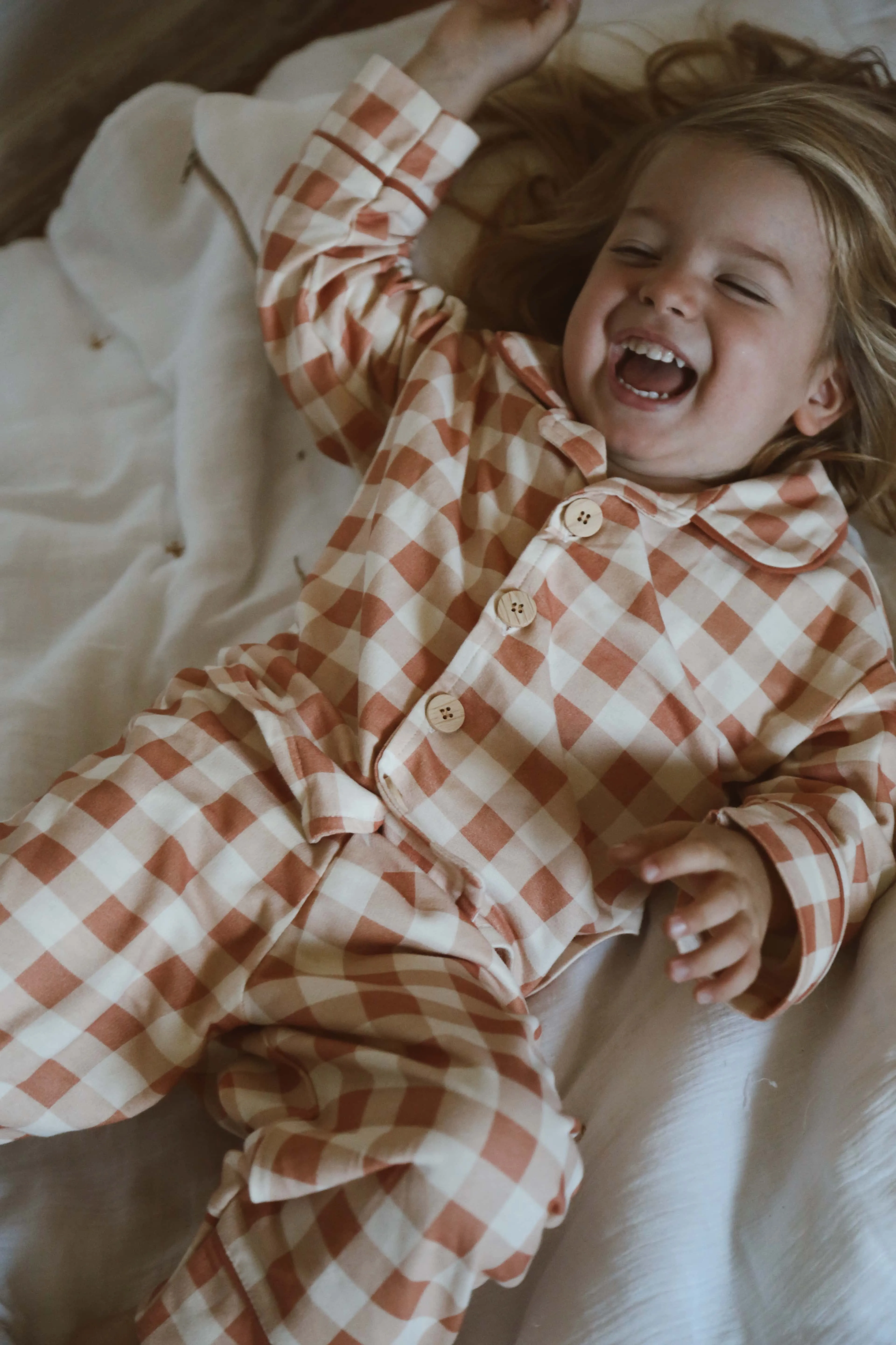 Checkered Pajama Set