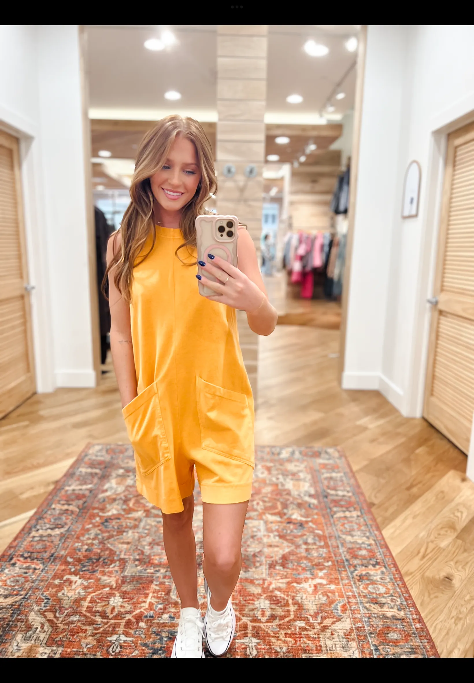Chill Lounge Orange Romper