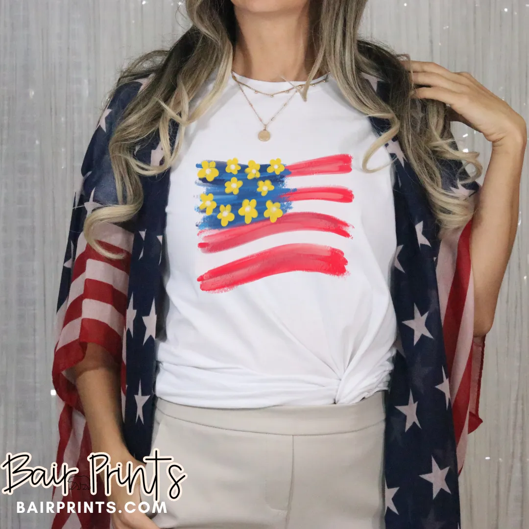 Doodle Flag T-Shirt