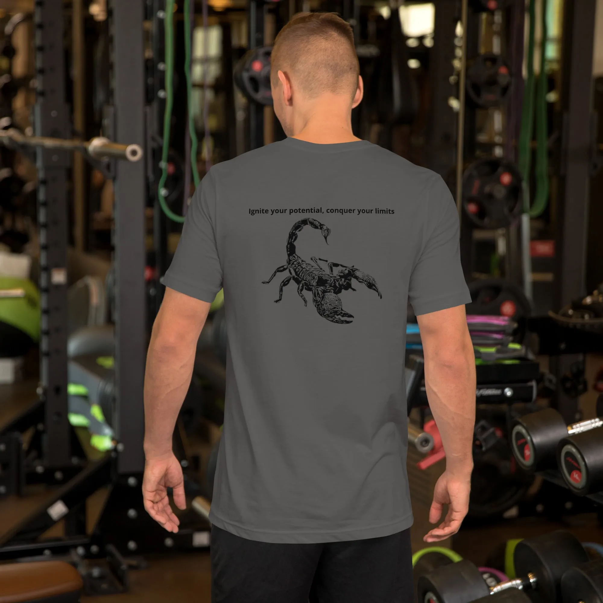 DUO MODERN "Scorpion Athletics Unleash" Unisex T-shirt