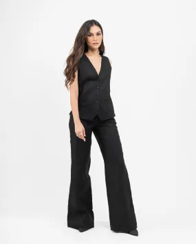 Linen Pants (Caviar)