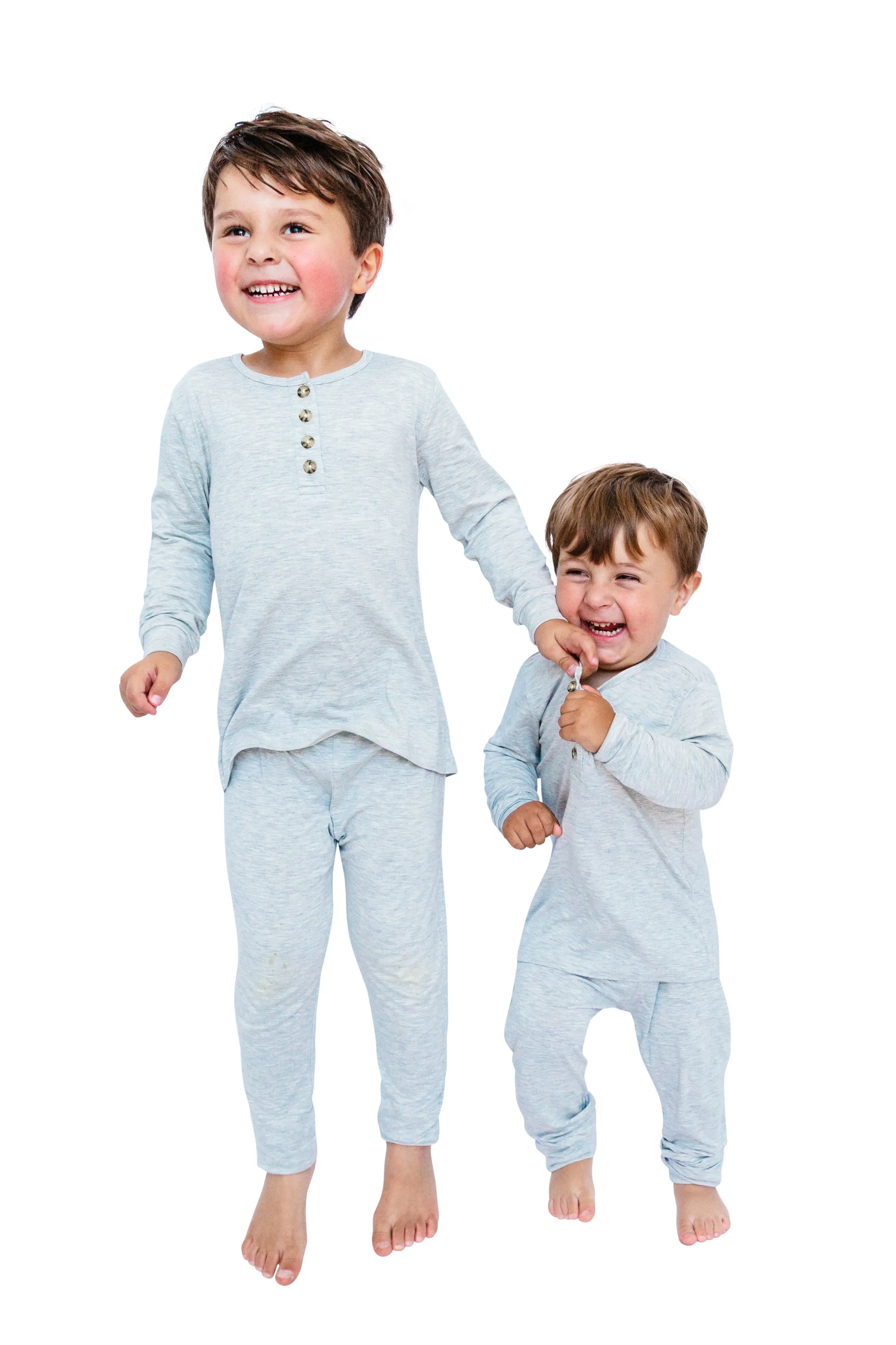 LUXE bamboo 2 piece long sleeve sleeper set