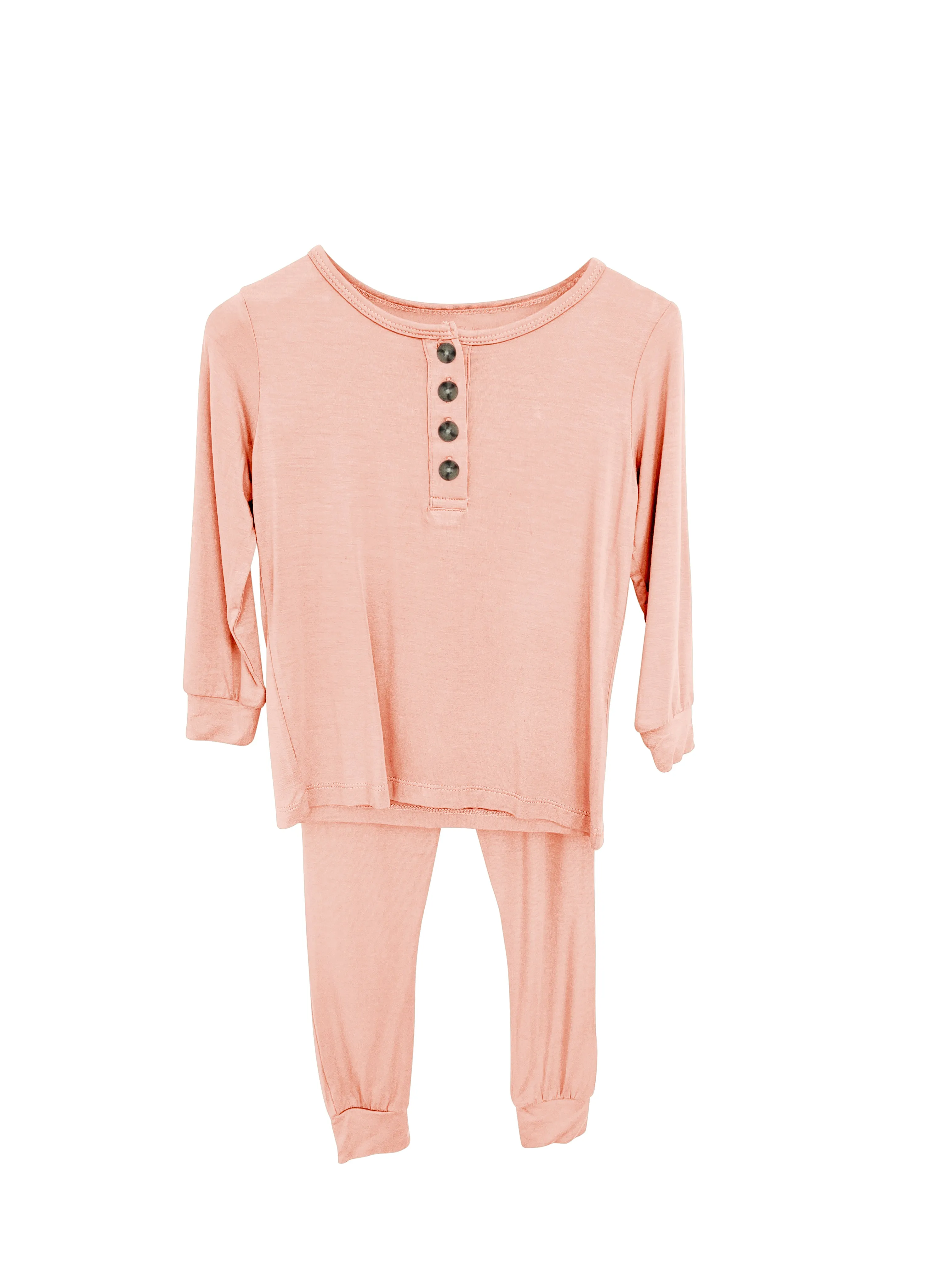 LUXE bamboo 2 piece long sleeve sleeper set