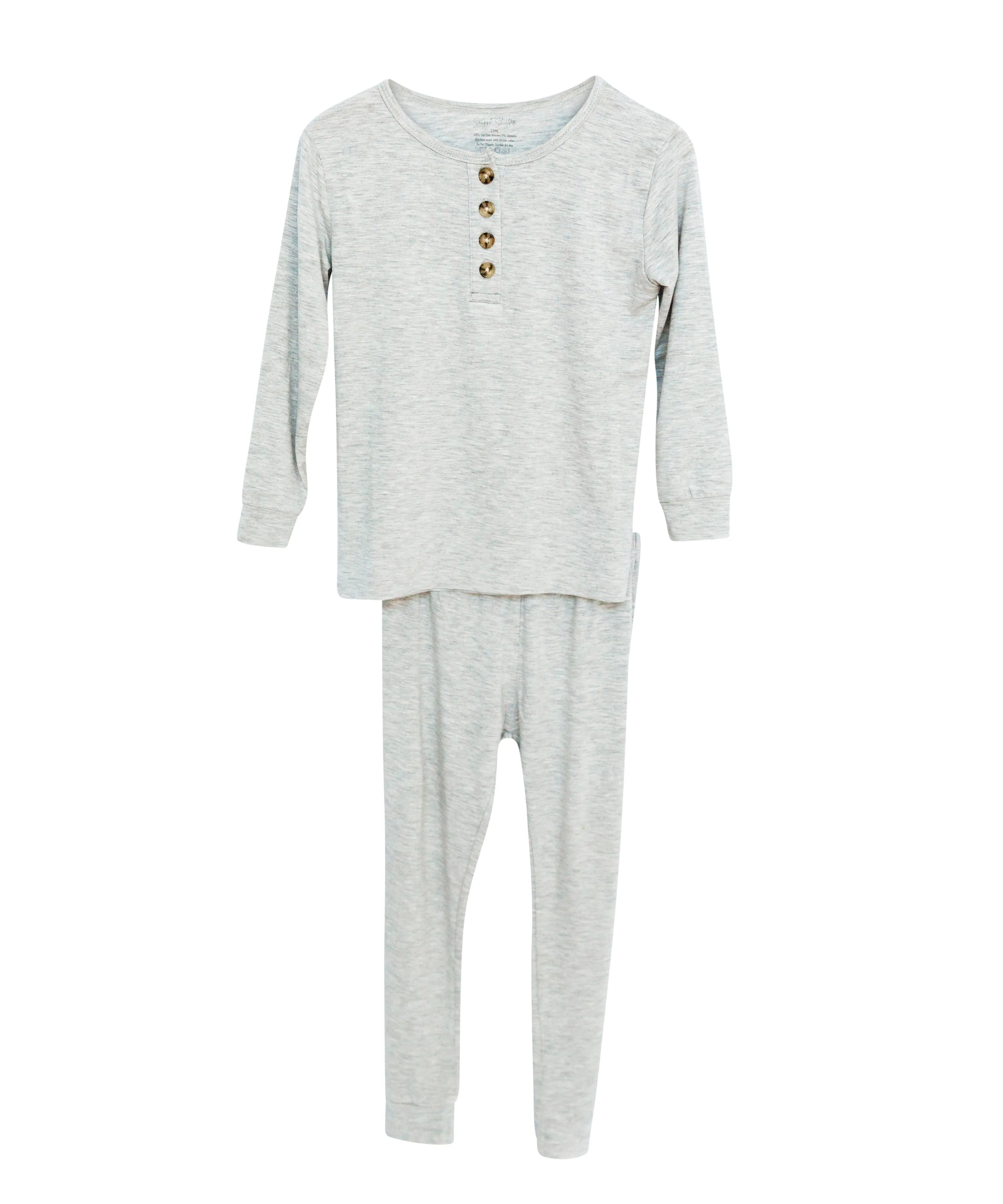 LUXE bamboo 2 piece long sleeve sleeper set