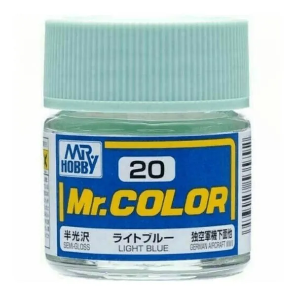 Mr Color C20 Light Blue Semi Gloss paint 10ml