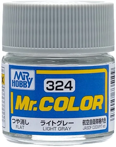 Mr Color C324 Light Gray Flat paint 10ml