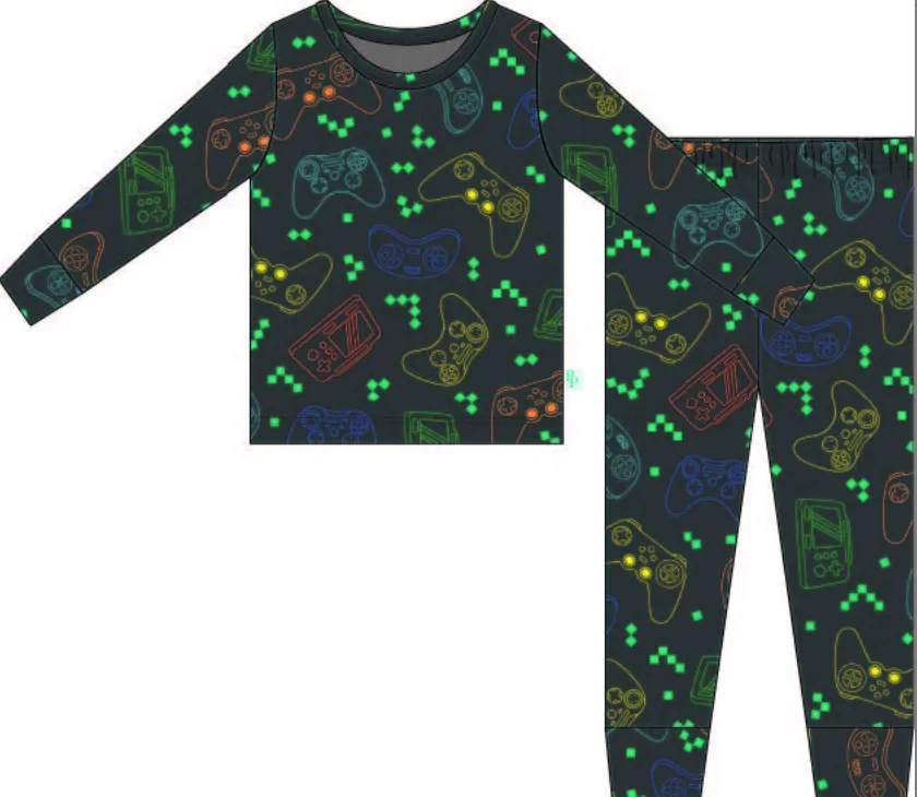 Posh Player One - Long Sleeve Basic Pajama