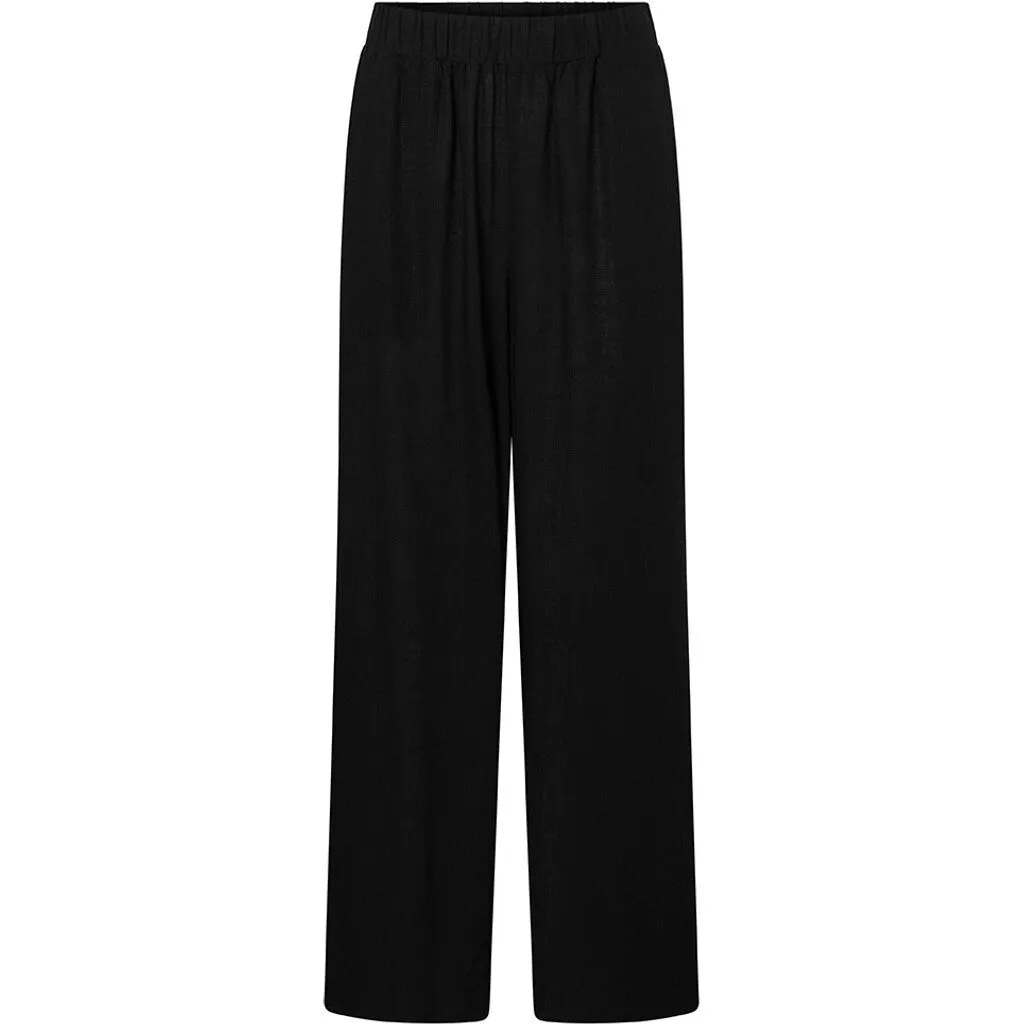 Tara linen pants (RW) / 100020 - Black (Nero)
