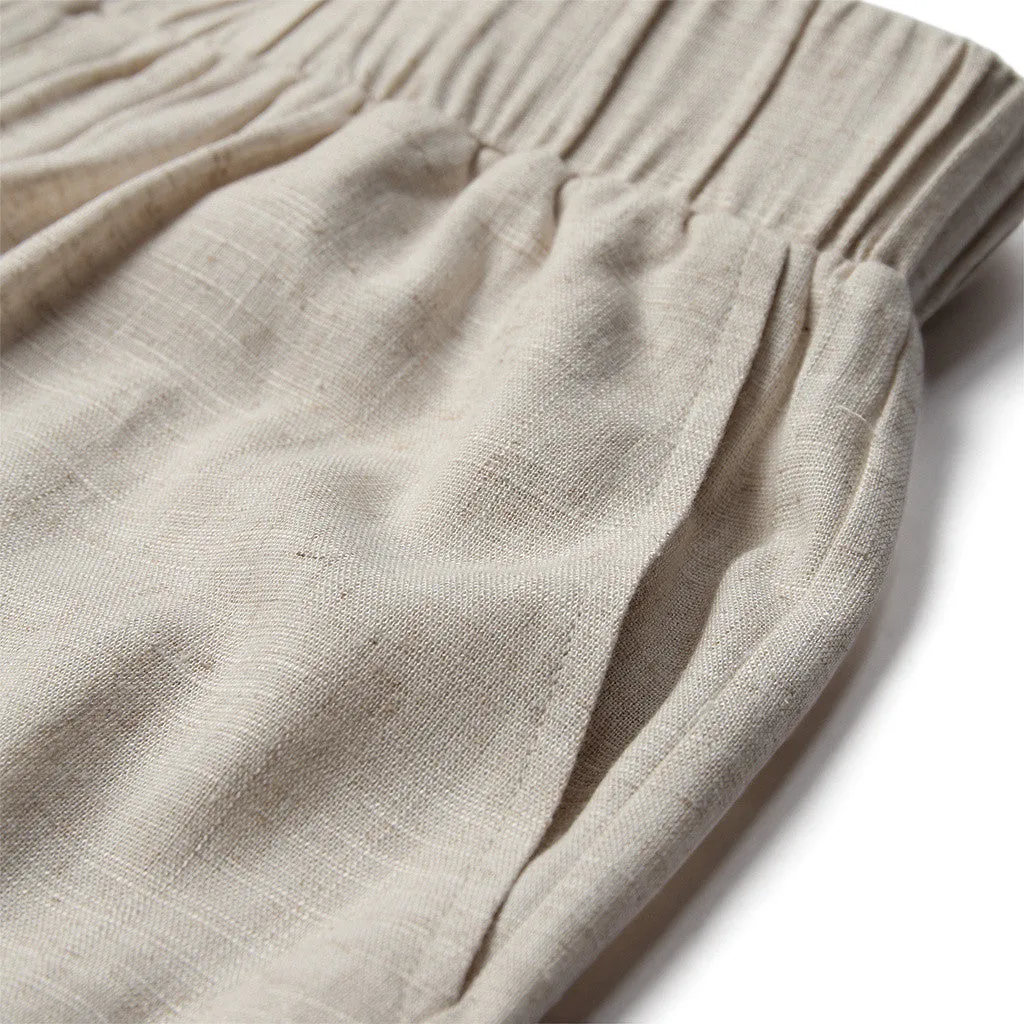 Tara linen pants (RW) / 100020 - Nature