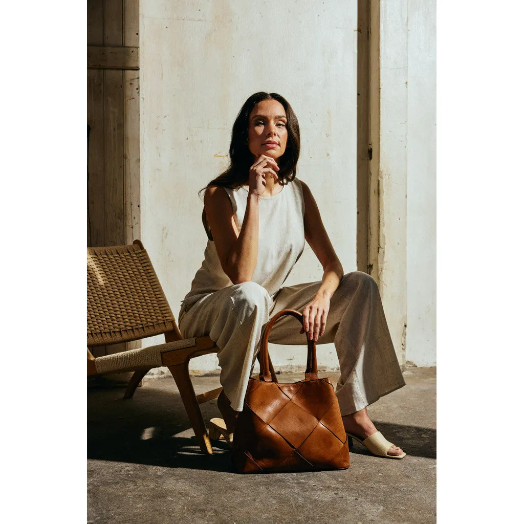 Tara linen pants (RW) / 100020 - Nature