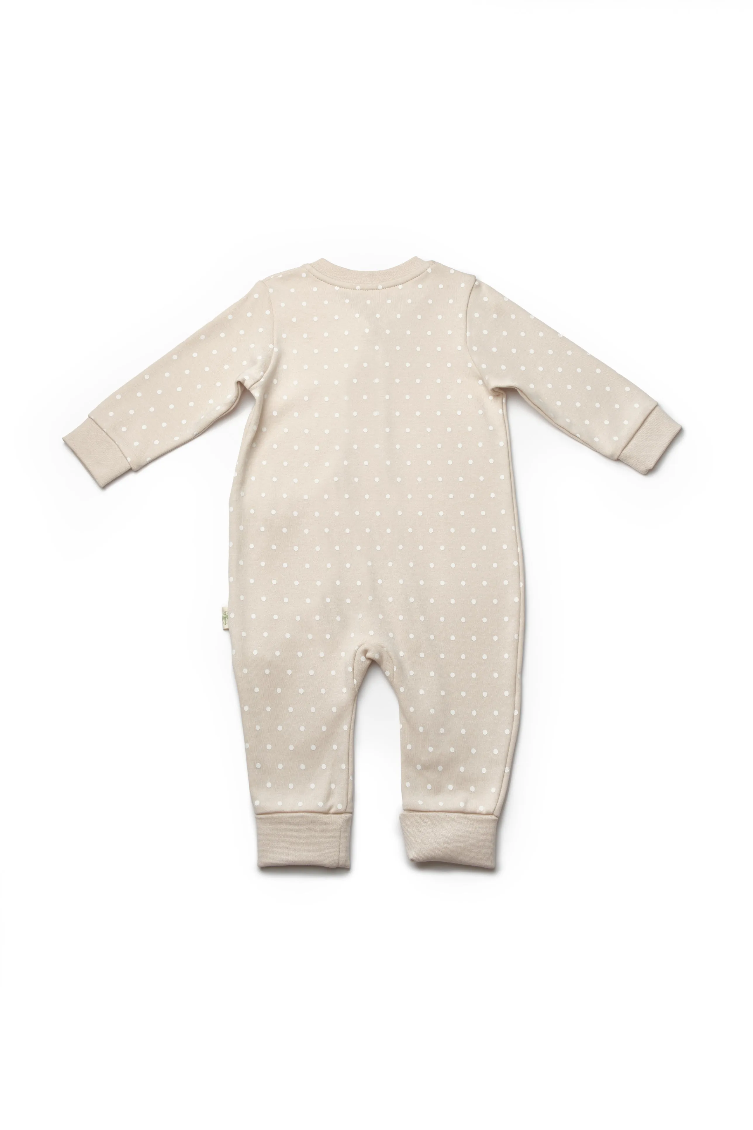 Teddy Brown Onesie Organic Cotton